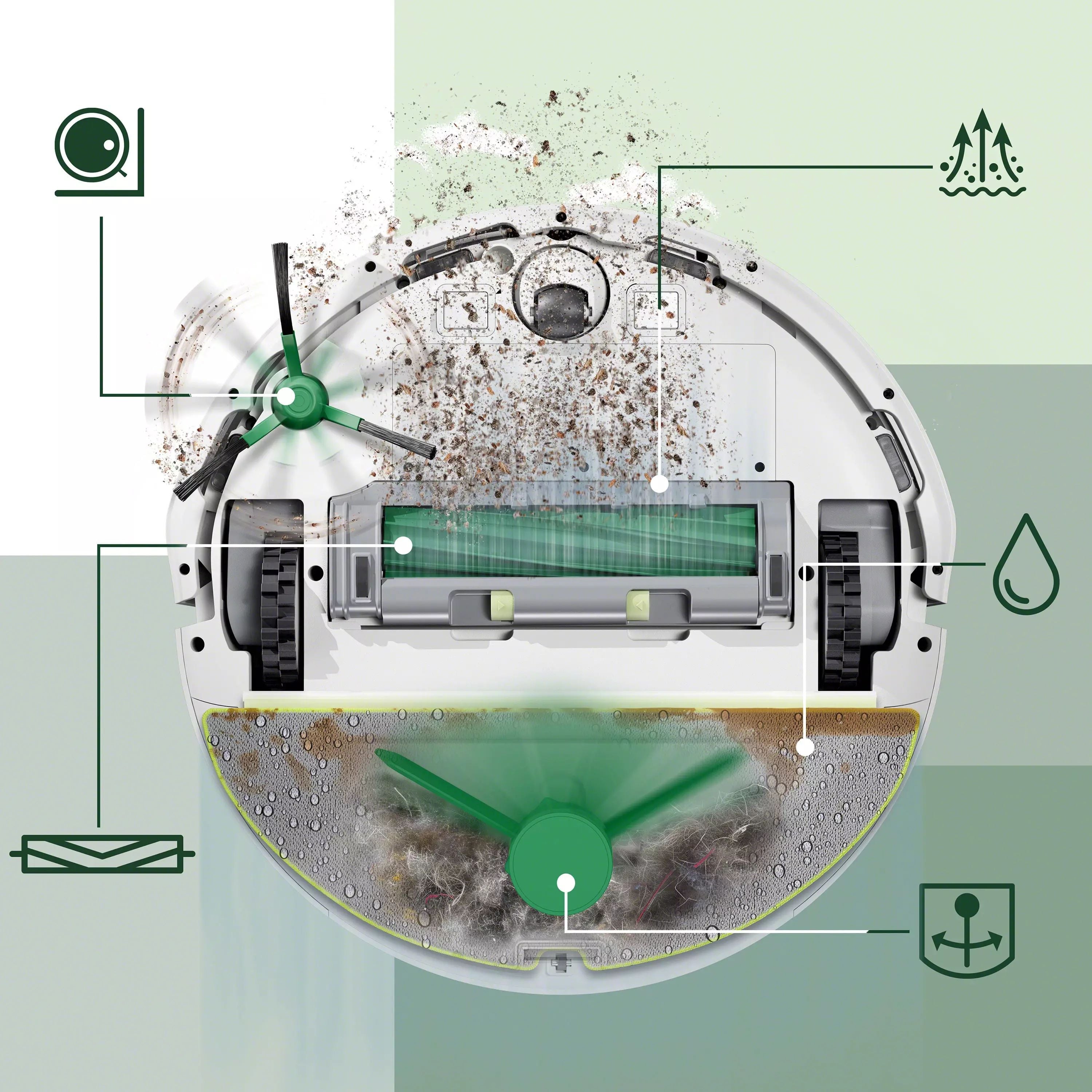 ☆【新品未開封】iRobot ルンバ 205 Ꭰust Compactor Roomba® 205 DustCompactor™ Combo Robot - Black
